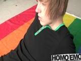 Emo Boy Wanks His Coc.. - Homo Emo