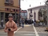 Marc Dylan hanging out naked in The Castro